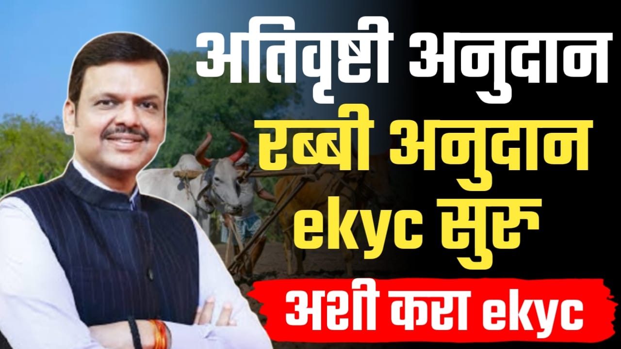 अतिवृष्टी नुकसान भरपाई आणि रब्बी